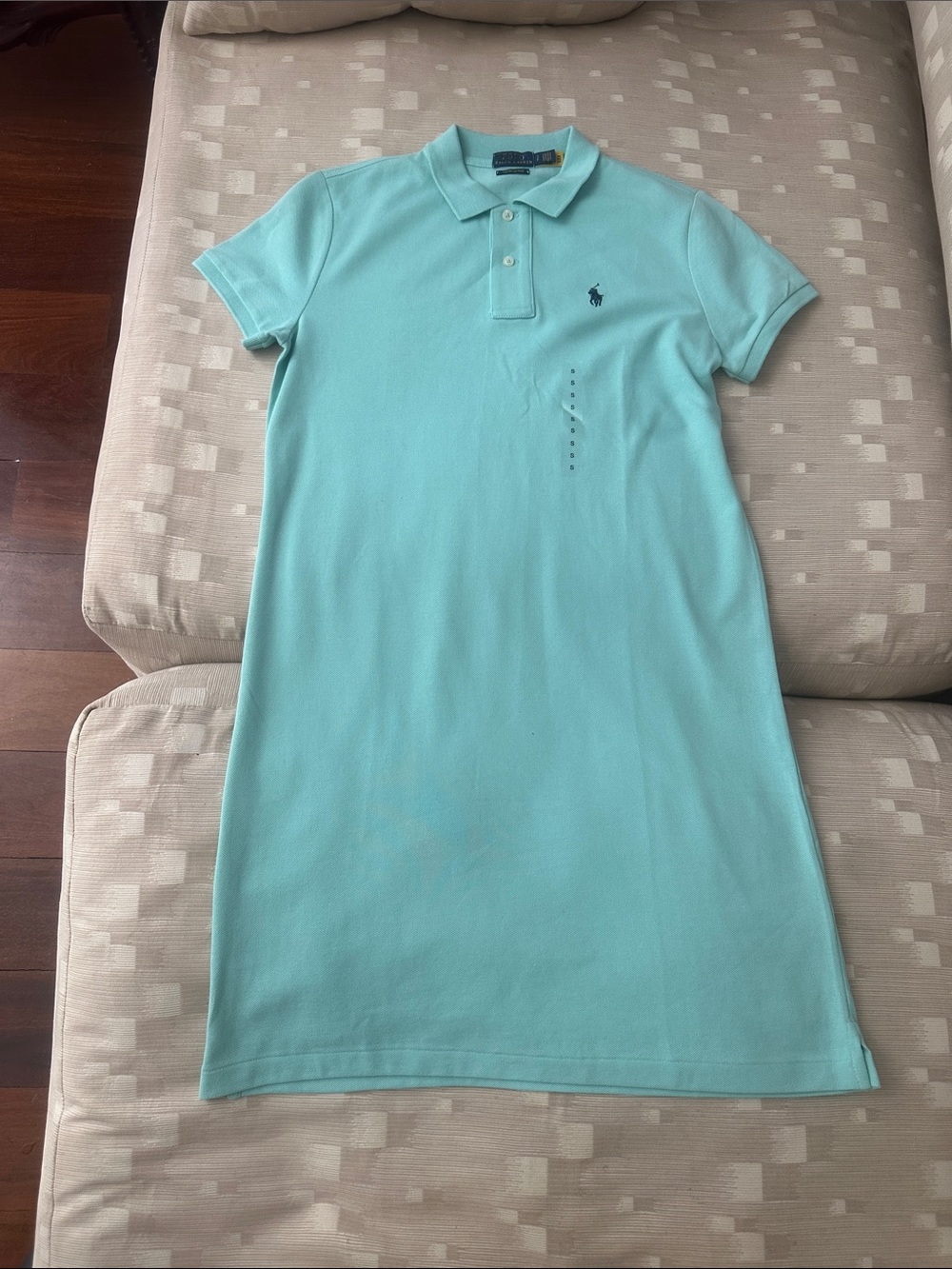 Ralph Lauren Light Mint Polo Shirt Dress